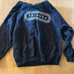 Like-New Condition black size L F.R.I.E.N.D.S. hoodie